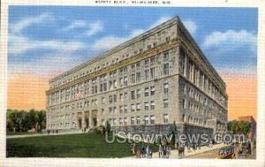Safety Building - MIlwaukee, Wisconsin WI Postcard