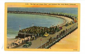 CA - Long Beach. Rainbow Pier, The Spit & Argue Club ca 1940