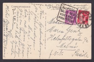 FRANCE, Postcard, Allevard-les-Bains, Le Bréda et la Cascade