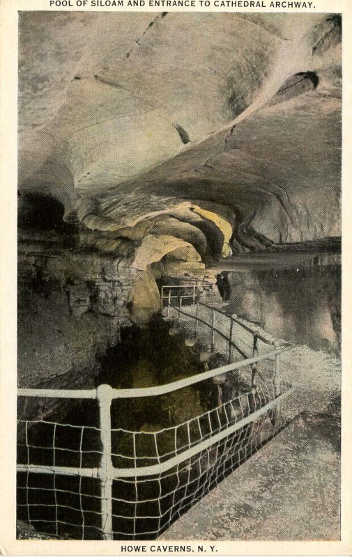 NY - Howe Caverns (near Cobleskill). Pool of Siloam