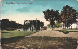 USA Round Tower Fort Snelling Minnesota Vintage Postcard 09.31