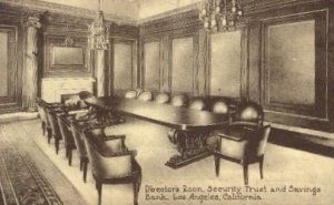 Security Trust and Savings Bank - Los Angeles, CA