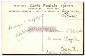 Old Postcard Fuenterrabia Interior de la Iglesia