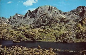 Fremont peak over island Lake National Parks Unused 