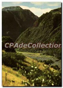 Modern Postcard Reunion Island River Pebbles View of St. Therese
