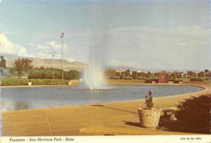 Fountain, Ann Morrison Park - Boise, Idaho