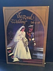 Postcard The Royal Wedding, Charles & Diana 1981     Z8