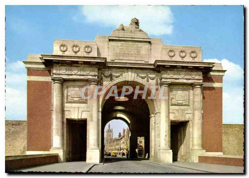 Postcard Modern Ieper Menepoort