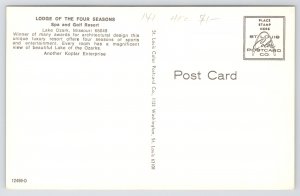Lodge Of The Four Seasons~Spa & Golf Resort~Lake Ozark~Missouri~Vintage Postcard