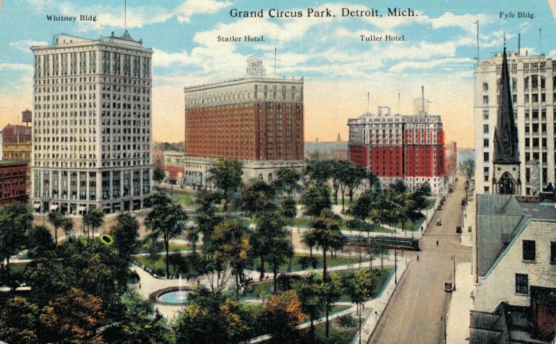 USA Grand Circus Park Detroit Michigan 06.44