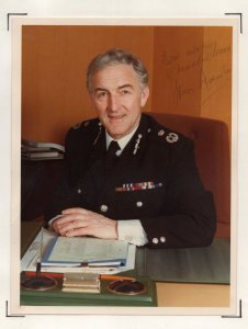 Sir John Alderson Policeman Steuart Pringle IRA 2x Mounted Signed Autograph s