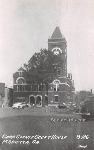 Cobb County Court House - Marietta, Georgia GA