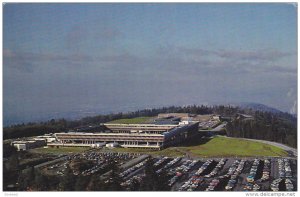 Aerial Looking West, Simon Fraser University Burnaby 2, British Columbia, Can...