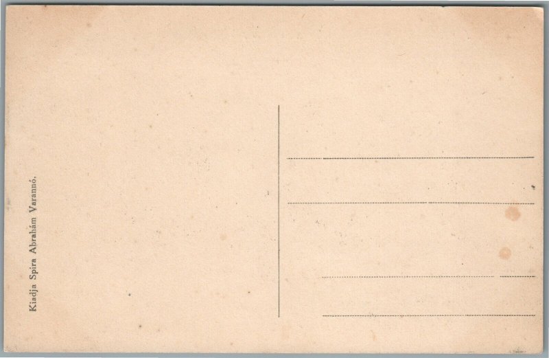 RUSSIAN PRISONERS HUNGARIAN WWI ANTIQUE POSTCARD