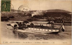 CPA AIX-les-BAINS Lac du BOURGET Le Bateau HAUTECOMBE (681906)