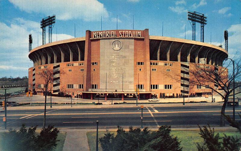 Memorial Stadium, Baltimore, Maryland, Early Postcard, Unused