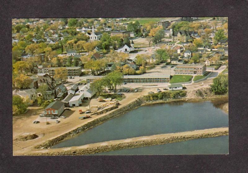 NB Aerial Newcastle New Brunswick Canada Carte Postale Postcard