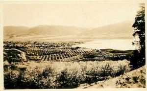 Canada, Penticton, B.C., RPPC, Lake Front Scene, Stocks