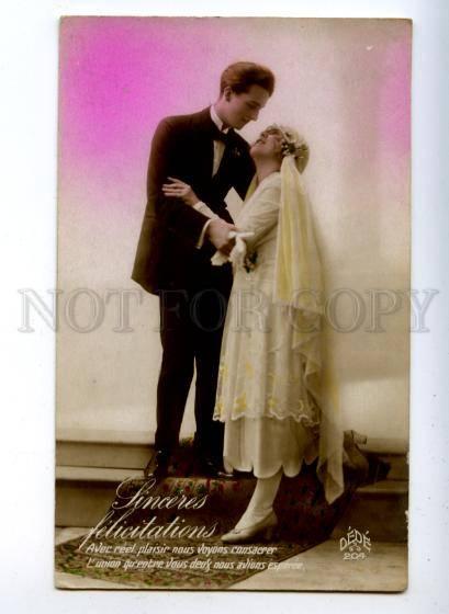 3161721 WEDDING vintage DEDE Photo Tinted PC