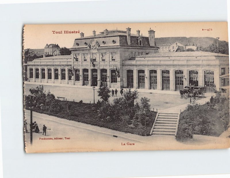 Postcard La Gare, Toul, France