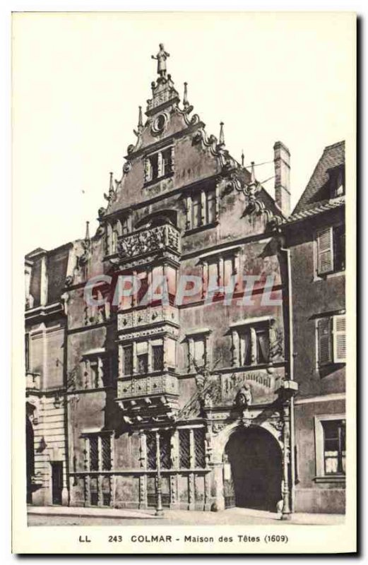 Old Postcard Colmar Quatorze