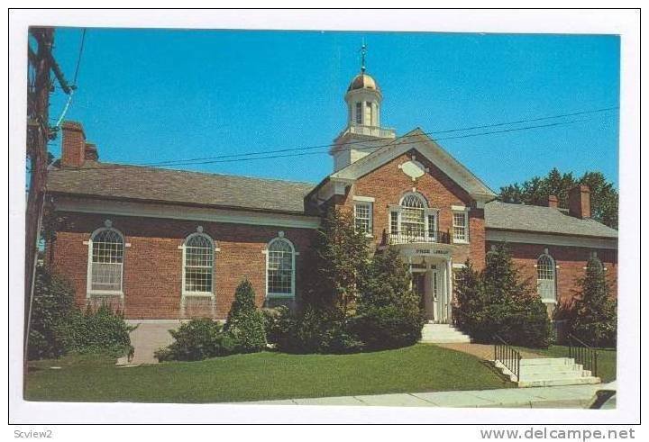 Bennington Free Library, Bennington, Vermont, 1940-1960s