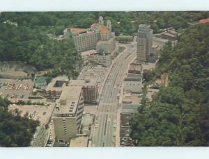 Unused Pre-1980 AERIAL VIEW Hot Springs National Park Arkansas AR A4186