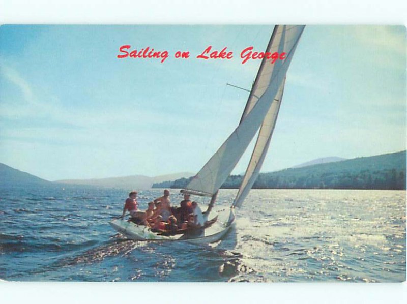 Pre-1980 LAKE SCENE Adirondacks - Lake George New York NY AE3490