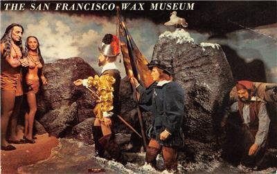SIR FRANCIS DRAKE San Francisco Wax Museum 1972 Vintage Postcard