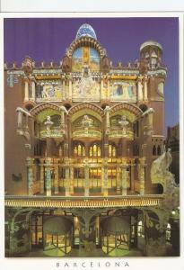 Postal (PostCard) 042695 : Barcelona. Palau de la Musica Catalana. Lluis D...