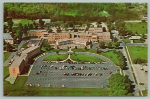 Traverse City Michigan~Munson Medical Center Aerial View~Vintage Postcard