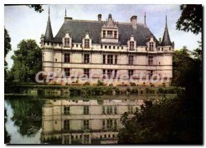 Modern Postcard Azay Le Rideau Le Chateau