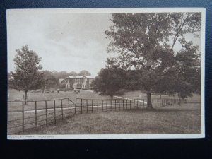 Suffolk YOXFORD Rookery Park - Old Postcard by A.S. Green of Post Office Yoxford