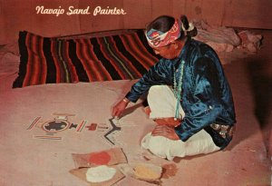 Navajo Sand Painter