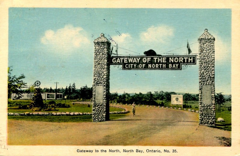 Canada - ON, North Bay. Gateway of the North