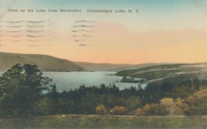View up Lake from Menteeth's - Canandaigua Lake NY, New York - pm 1930