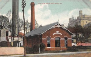 Baton Rouge  Louisiana City Water Works, Color Lithograph Vintage PC U16418