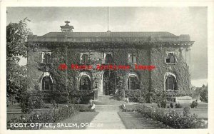 OR, Salem, Oregon, Post Office Building, Exterior View, Bardell Art No 66