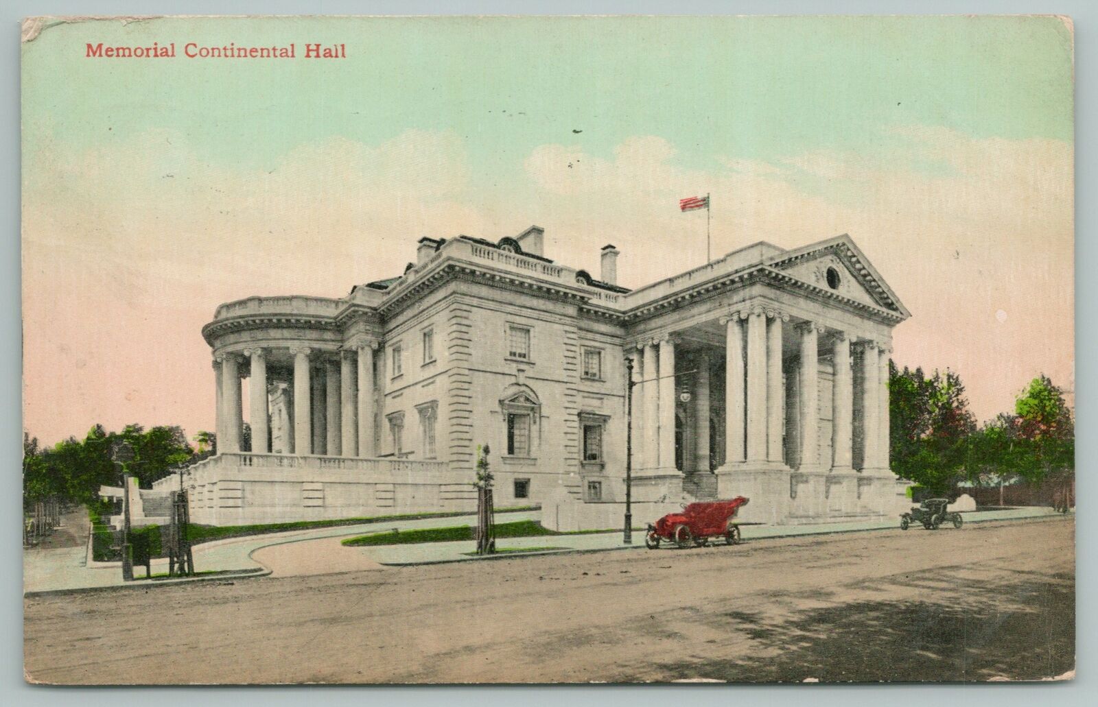 Washington DCMemorial Continental Hall13 Columns on PorticoVintage