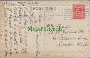 Genealogy Postcard -Brine? - 13 St Julian's Road, Willesden Lane, London RF7653