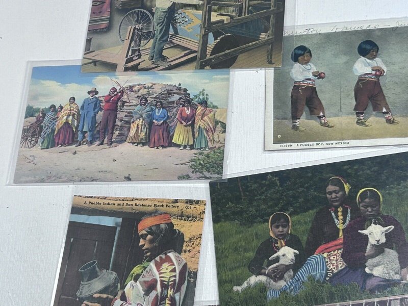 Native American Postcard Lot