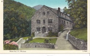 Vintage Postcard Fellowship Building Montreat NC