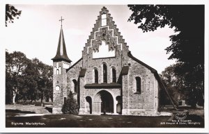 Sweden Sigtuna Mariakyrkan Vintage RPPC 04.95