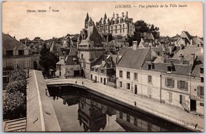 Loches - Vue Generale De La Ville Haute France Postcard