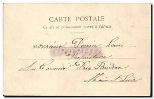 Old Postcard Angers The central district