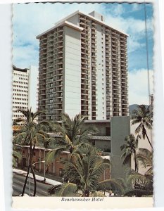 Postcard Beachcomber Hotel Waikiki Hawaii USA