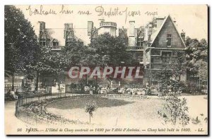 Old Postcard Paris Cluny Hotel