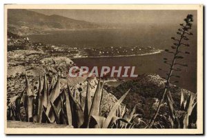 Old Postcard Cape Martin saw Rond Point de la Turbie