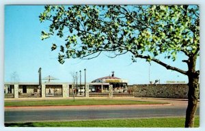 ABILENE, Texas TX ~ Hames Carnivals NELSON PARK AMUSEMENT PARK 1960-70s Postcard