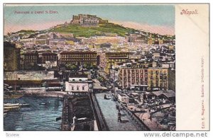 Panorama e castel S. Elmo, Napoli,Campania, Italy, 00-10s